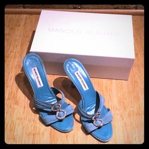 Manolo Blahnik Embellished Heels